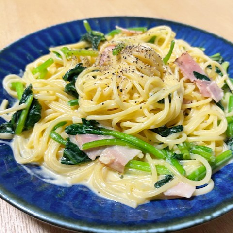 カルボナーラスパゲティ
